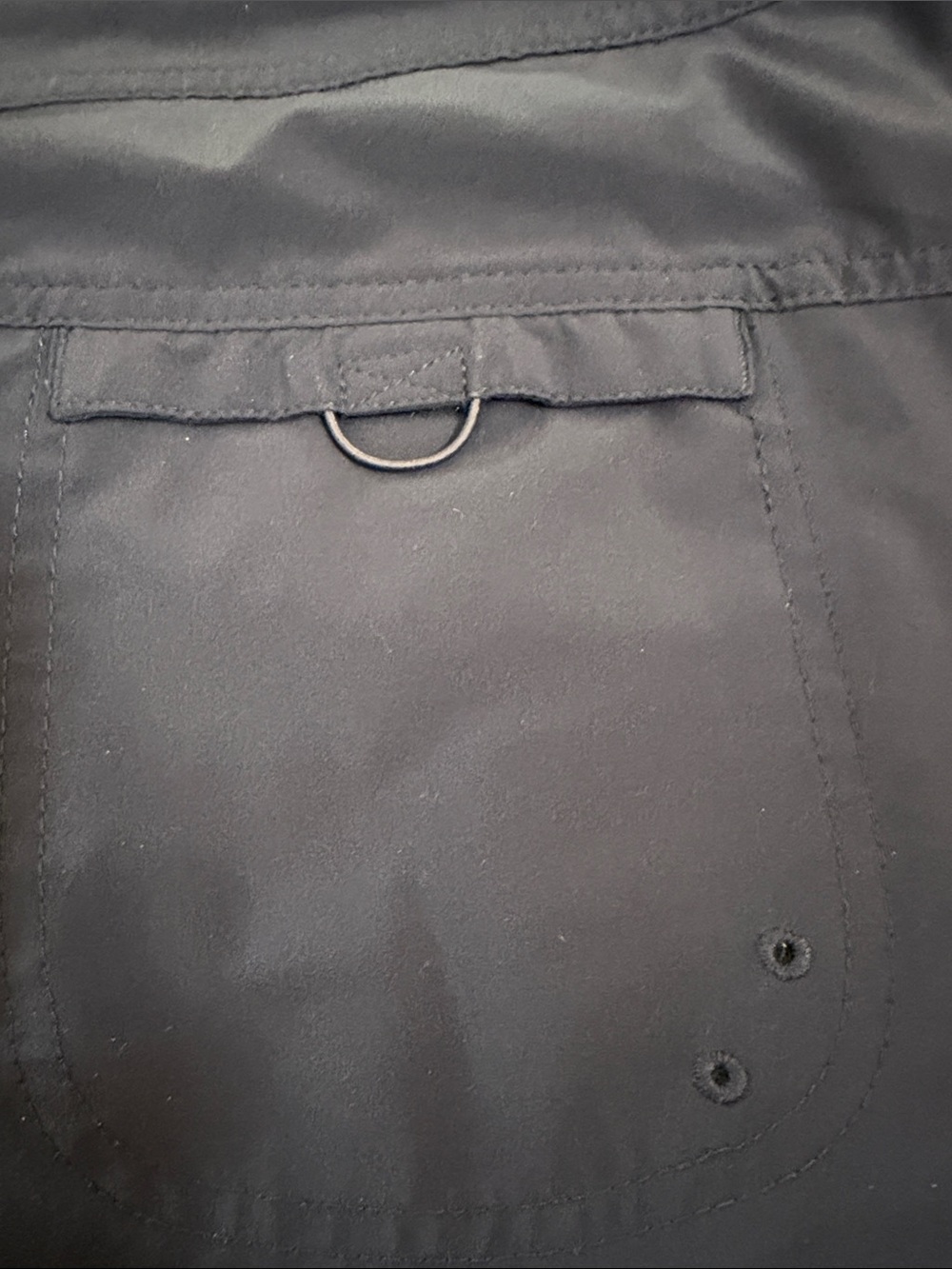 Title Nine Navy Active Skort with Zipper Pockets - Picture 5 of 6